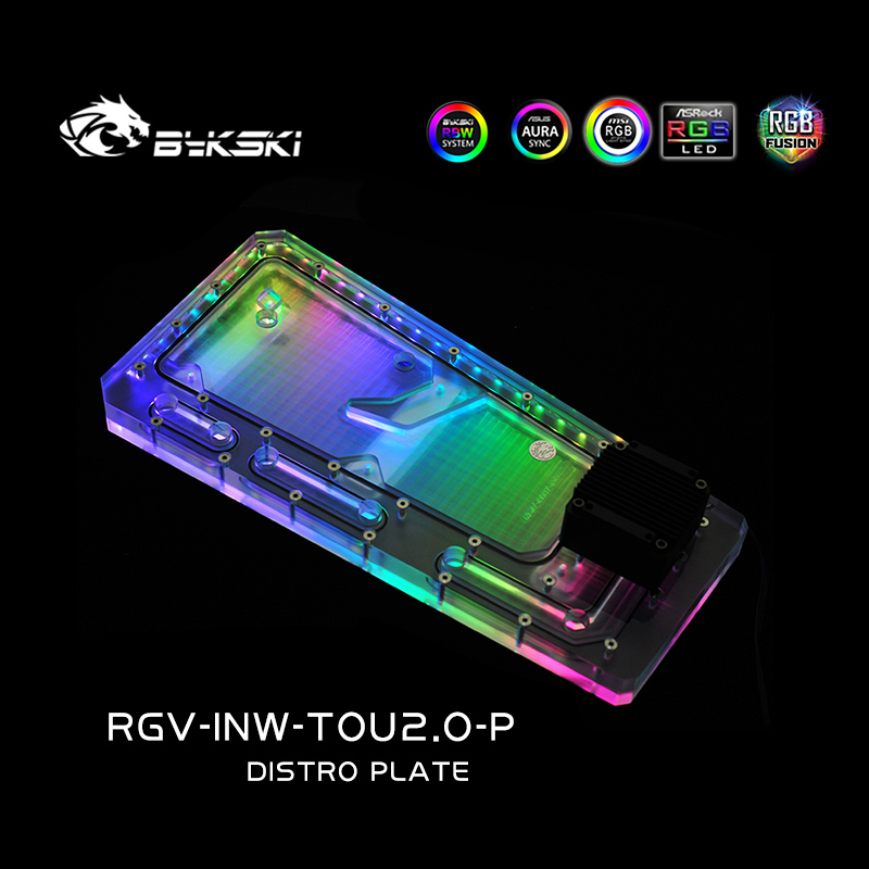 Distro Plate Ddc Pump Combo - Solusi Saluran Air Papan Akrilik BYKSKI