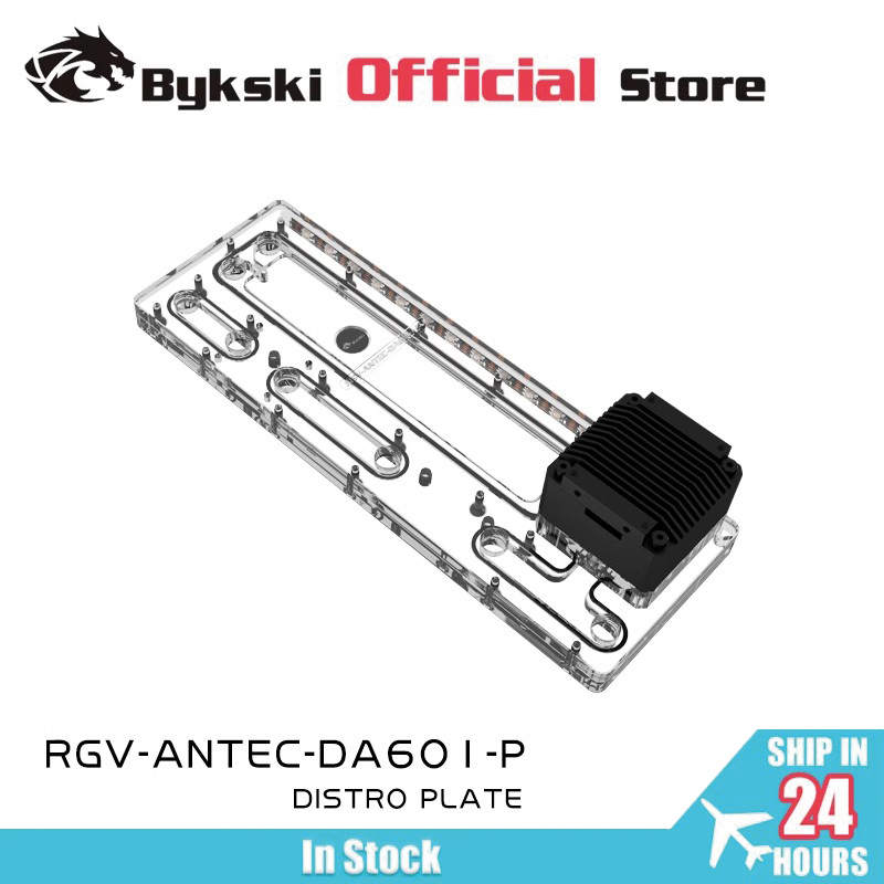 Distro Plate Ddc Pump Combo - BYKSKI Akrilik Waterway Board Cocok Antec