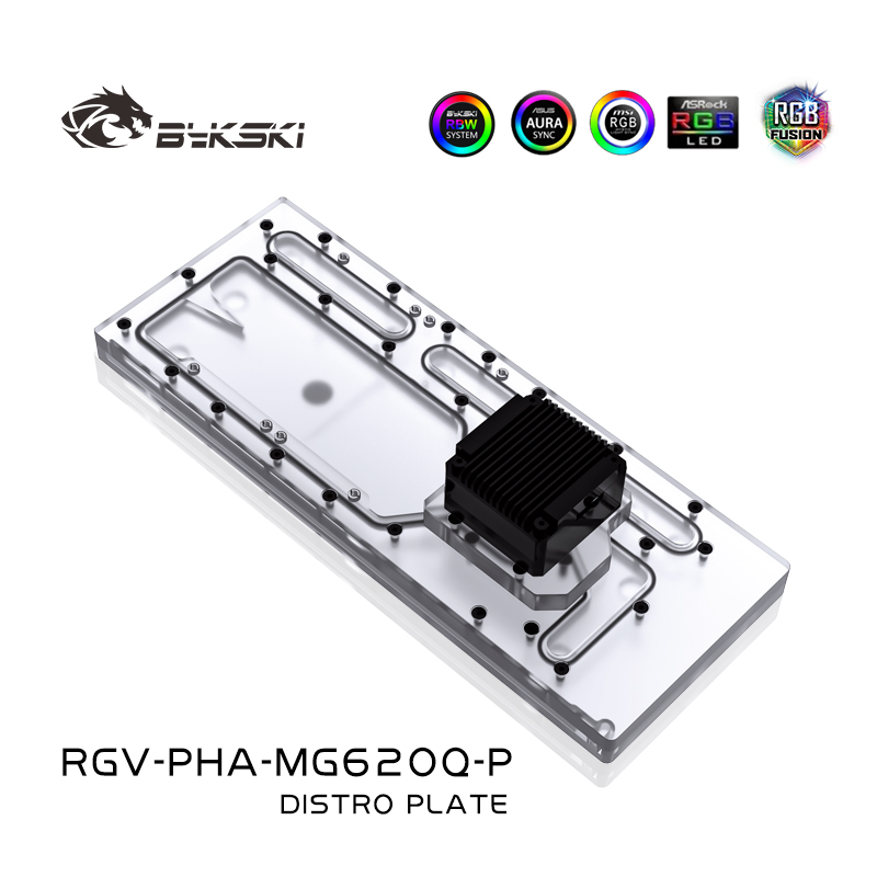 Distro Plate Ddc Pump Combo - Tangki Akrilik BYKSKI Digunakan untuk Casing