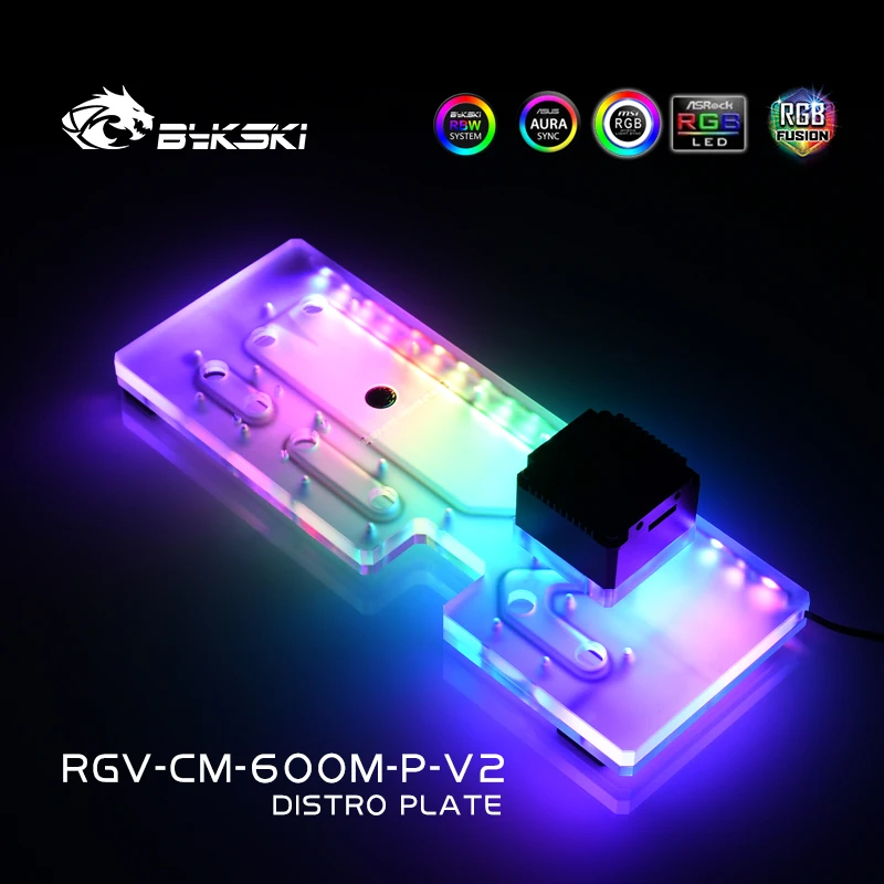 Distro Plate Ddc Pump Combo - Bykski Acrylic Distro Plate / Board