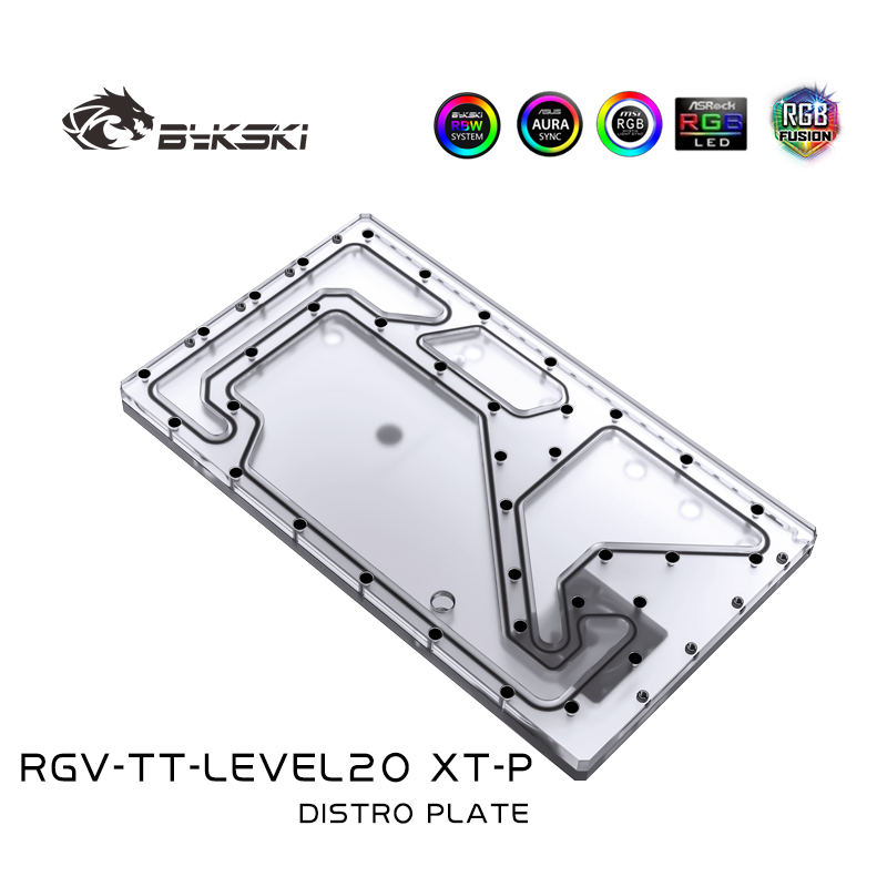 Bykski RGV-TT-LEVEL20XT-P Acry - Distro Plate Ddc Pump Combo ulasan dan harga