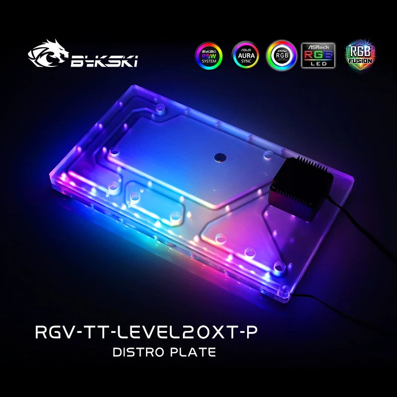 Bykski RGV-TT-LEVEL20XT-P Acry - Distro Plate Ddc Pump Combo ulasan dan harga