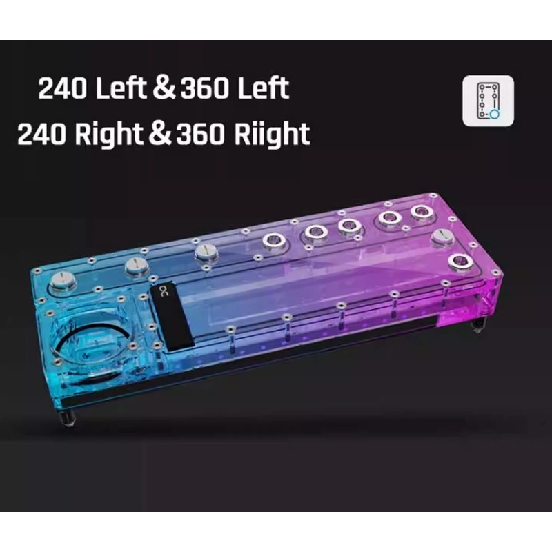 Alphacool Core Distro Plate 24 - Integrated Pump Reservoir Distro Plate ulasan dan harga