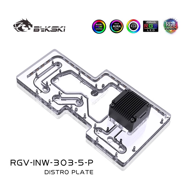 BYKSKI Solusi Saluran Air Papa - Distro Plate Ddc Pump Combo ulasan dan harga