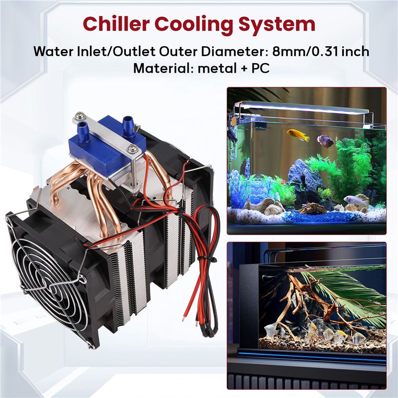 Pendingin Termoelektrik PC A42 - Chiller Water Cooling System Pc ulasan dan harga