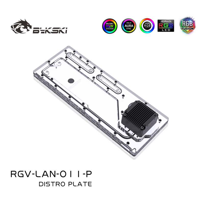 BYKSKI Papan Akrilik Water Dis - Distro Plate Ddc Pump Combo ulasan dan harga