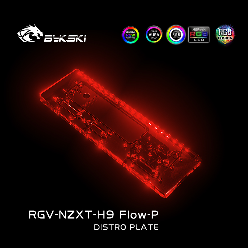 Bykski RGV-NZXT-H9 FIow-P Acry - Distro Plate Ddc Pump Combo ulasan dan harga