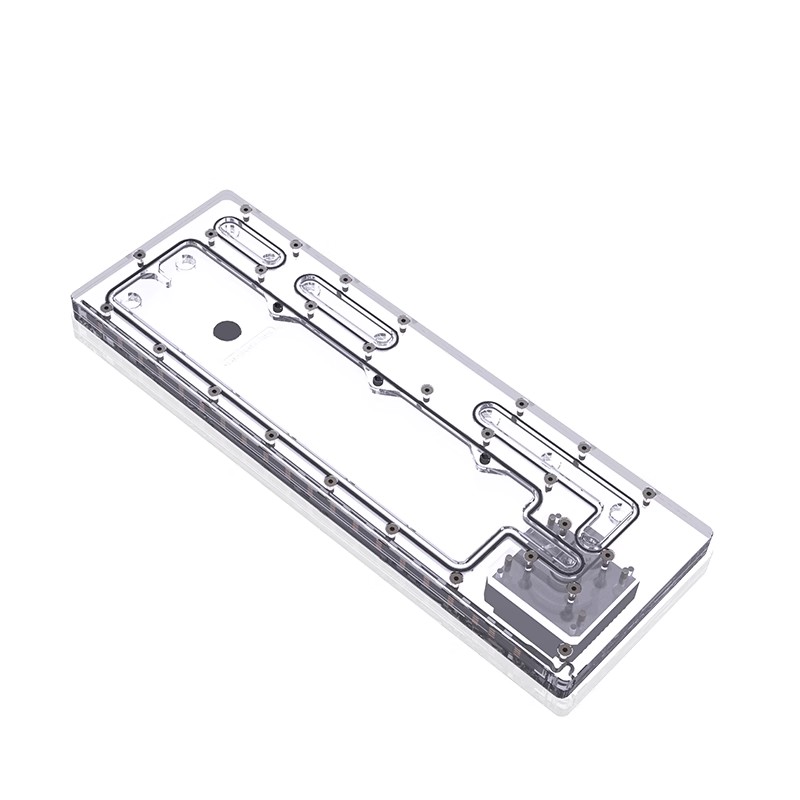 Tangki Akrilik BYKSKI Digunaka - Distro Plate Ddc Pump Combo ulasan dan harga