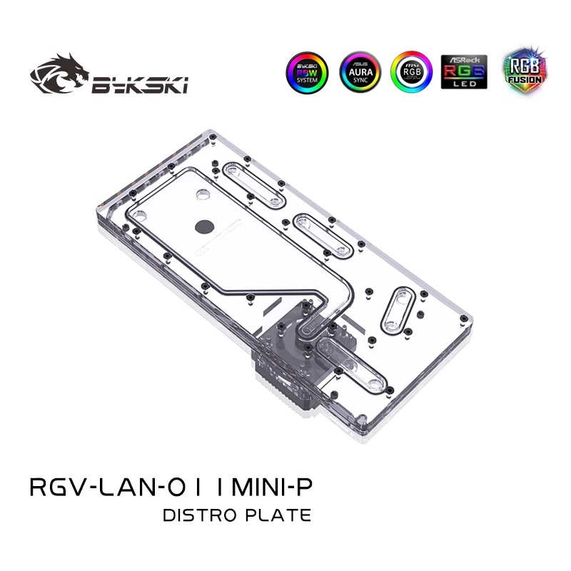 BYKSKI RGV-LAN-O11MINI-P Siste - Distro Plate Ddc Pump Combo ulasan dan harga