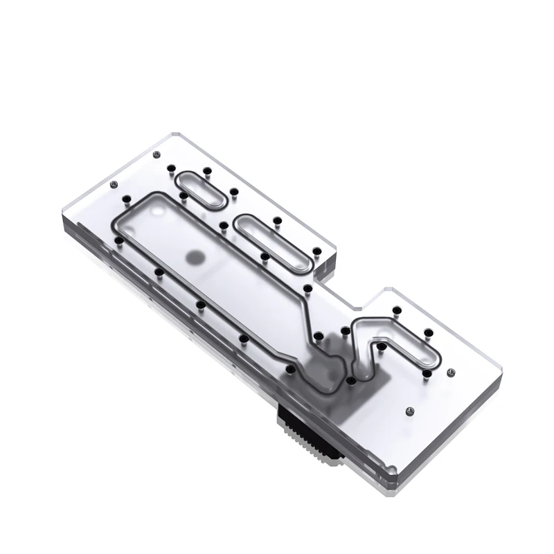 Tangki Akrilik BYKSKI Digunaka - Distro Plate Ddc Pump Combo ulasan dan harga