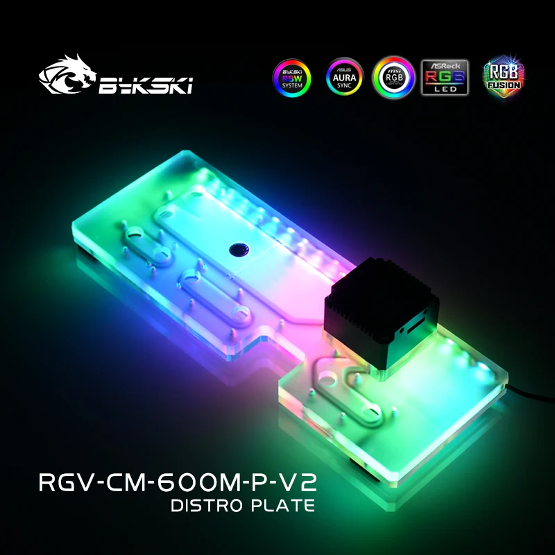 Tangki Akrilik BYKSKI Digunaka - Distro Plate Ddc Pump Combo ulasan dan harga