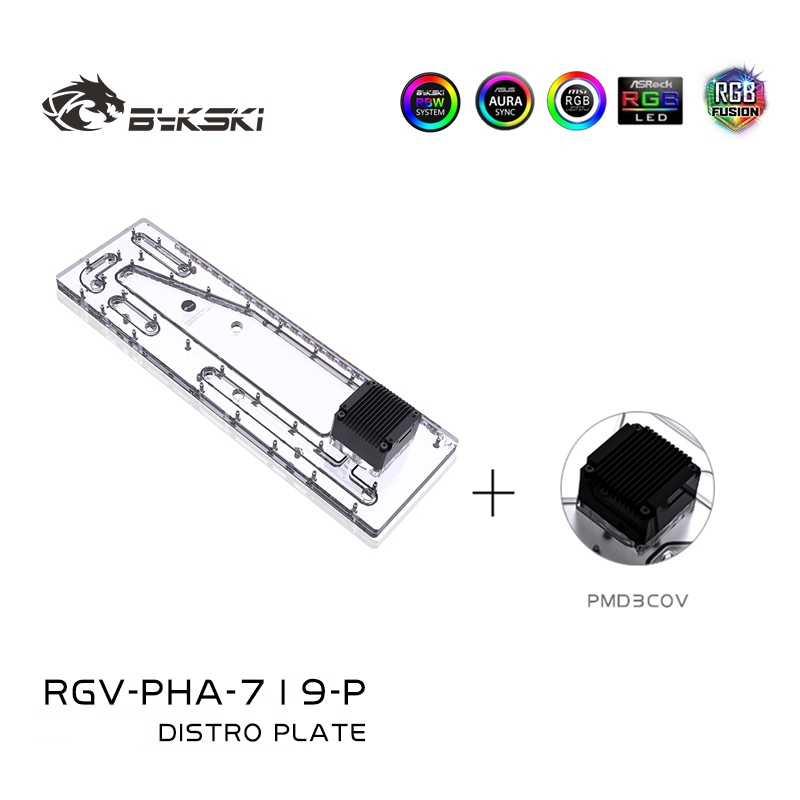 Tangki Akrilik BYKSKI RGV-PHA- - Distro Plate Ddc Pump Combo ulasan dan harga