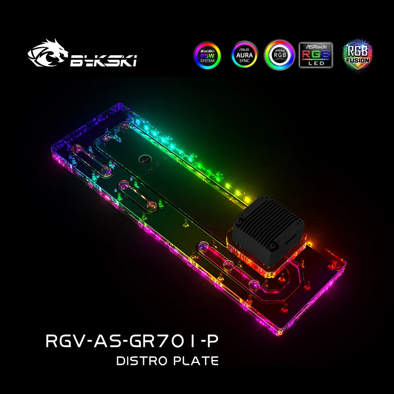 BYKSKI Distro Plate Reservoir  - Distro Plate Ddc Pump Combo ulasan dan harga