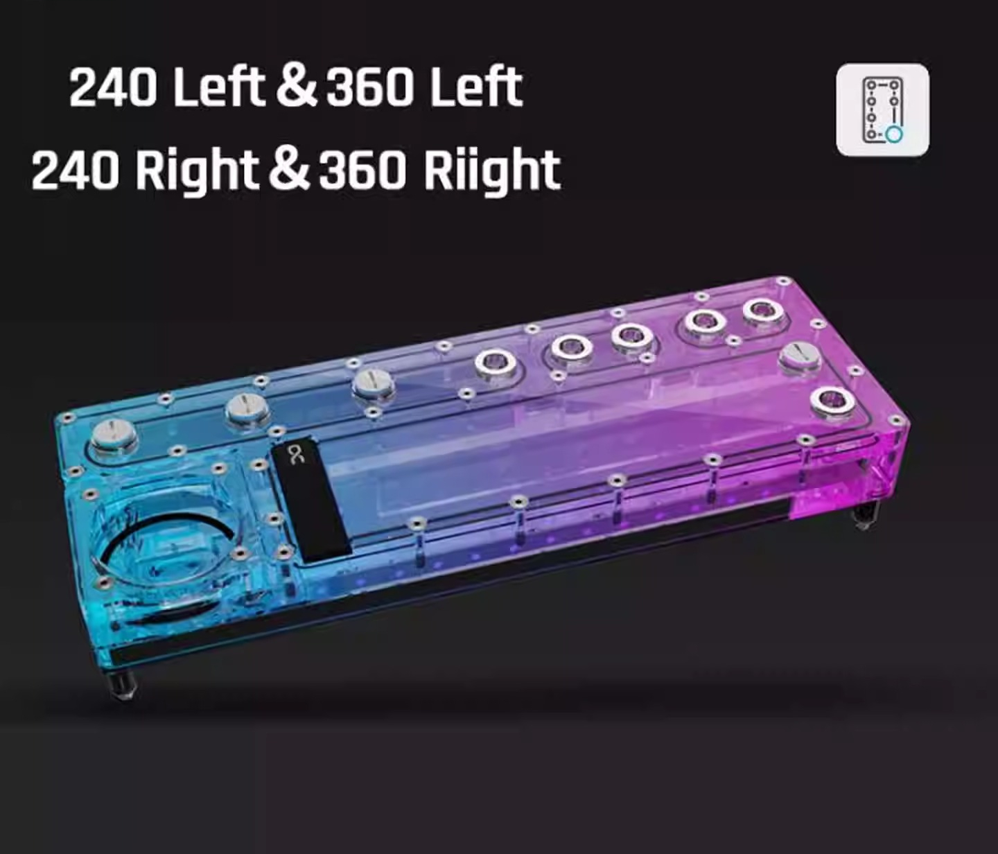 Alphacool Core Distro Plate 24 - Integrated Pump Reservoir Distro Plate ulasan dan harga