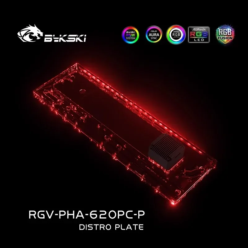 Pelat Distro Akrilik Bykski/Re - Distro Plate Ddc Pump Combo ulasan dan harga